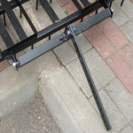 Стойка сцепная для бороны БР1-3 (толщина 10мм, с отверстиями)