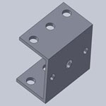 Скоба присоединительная (в т.ч. к отвалу для снега)