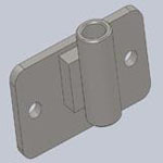 Переходной элемент №2 универсальный (в т.ч. к отвалу для снега)