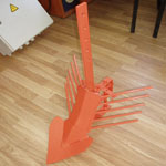 Плуг-картофеле-выкапыватель П3-К3 регулируемый