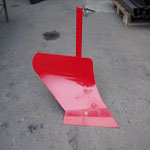 Плуг ПЗ-245/14 (стойка 14мм, ширина захв. лемеха 215 мм) для китайских мотоблоков