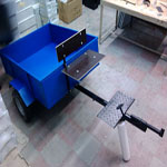 Тележка ТМ-2/550 (грузоподъемн. 550кг) колеса 4х8. Кузов 1500х1200мм.